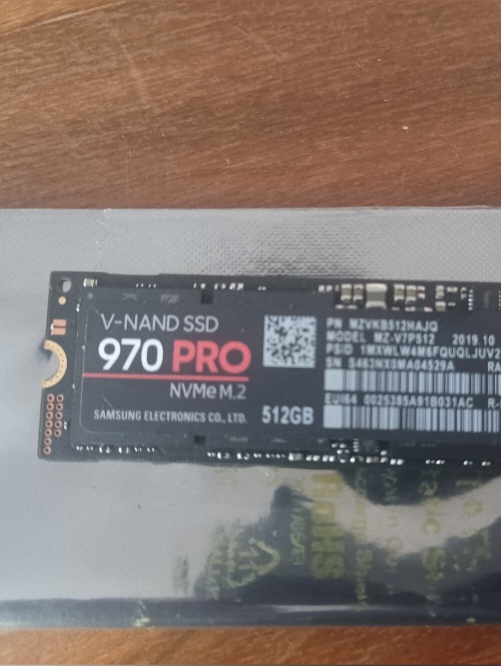 Samsung (MZ-V7P512BW) 970 Pro V-NAND SSD NVMe M.2 512GB